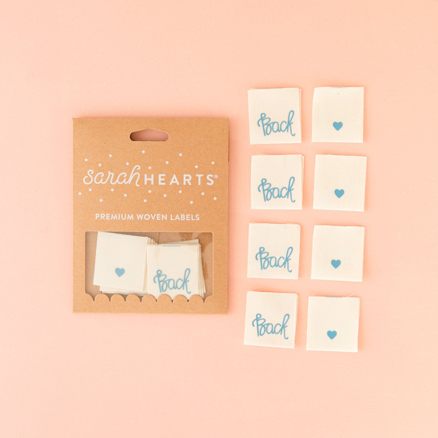Back Organic Cotton Labels