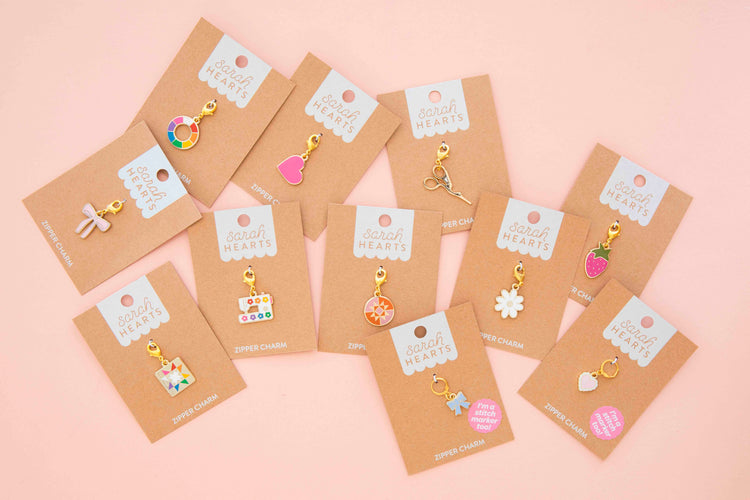 Sweet Heart Enamel Stitch Marker