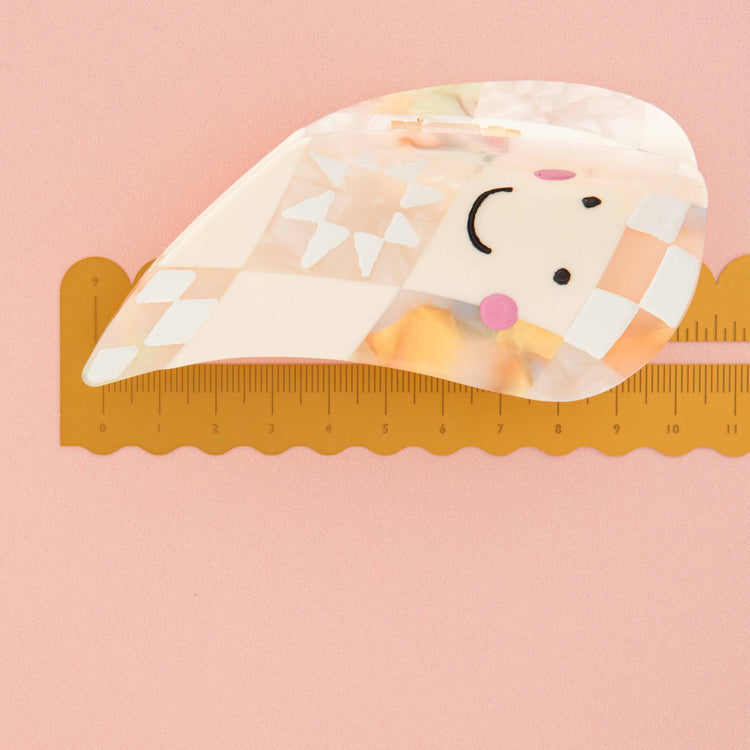 Quilt Ghost Claw Clip