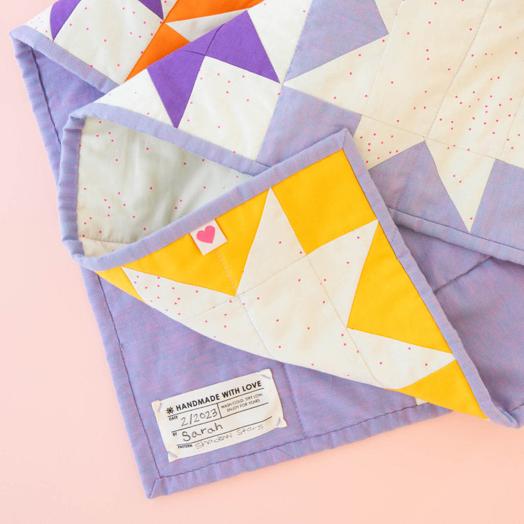 Quilt Info Large Organic Cotton Write-In Sewing Label
