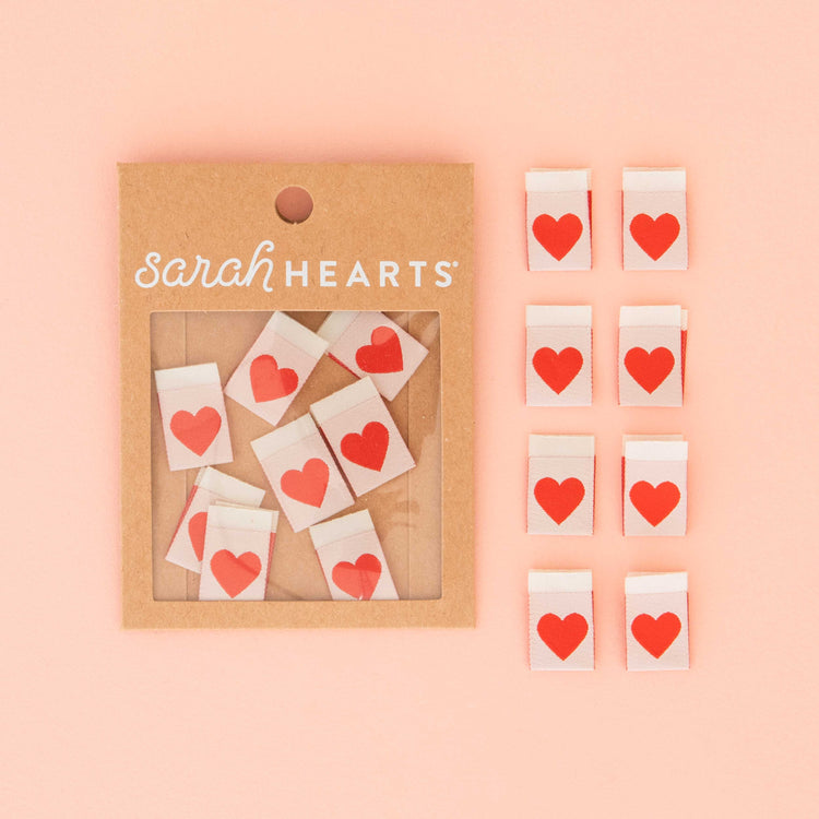 Red Heart Woven Sewing Labels