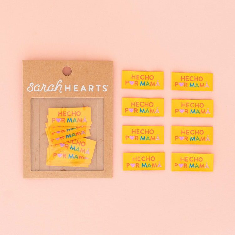 Hecho por Mamá Woven Sewing Labels