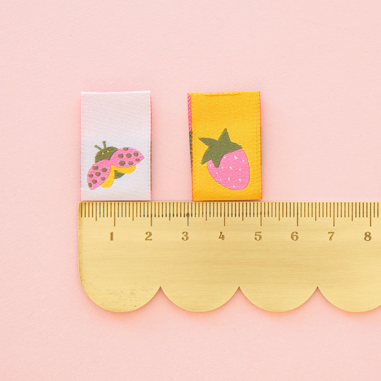 Joyful June Multipack Woven Sewing Labels