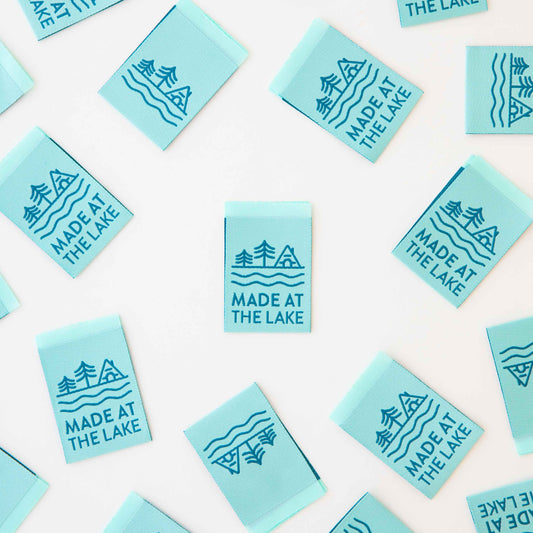 Made at the Lake Woven Labels