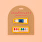 Watercolor Set and Paint Tube Embroidered Patches - 2 Pack