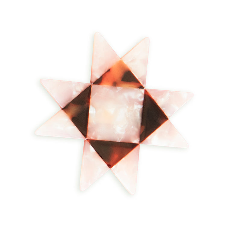 Sawtooth Star Hair Clip