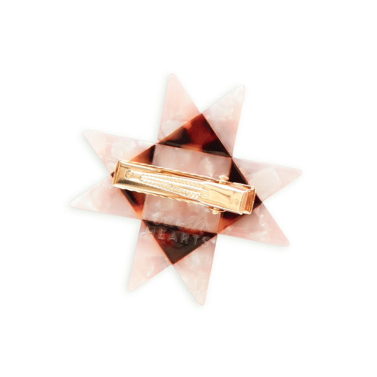 Sawtooth Star Hair Clip