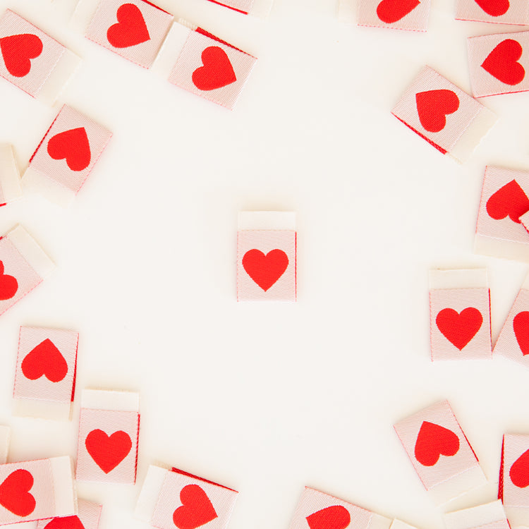 Red Heart Woven Sewing Labels