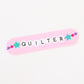 Quilter Friendship Bracelet Sticker