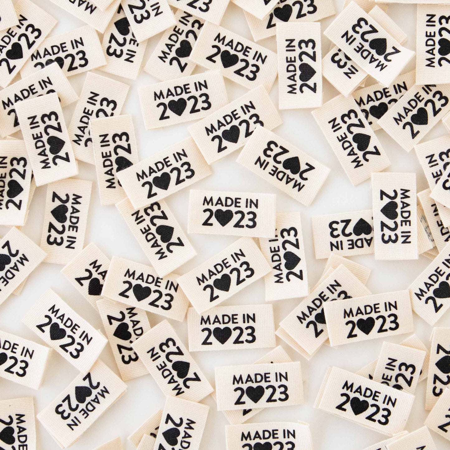 Made in 2023 Organic Cotton Labels