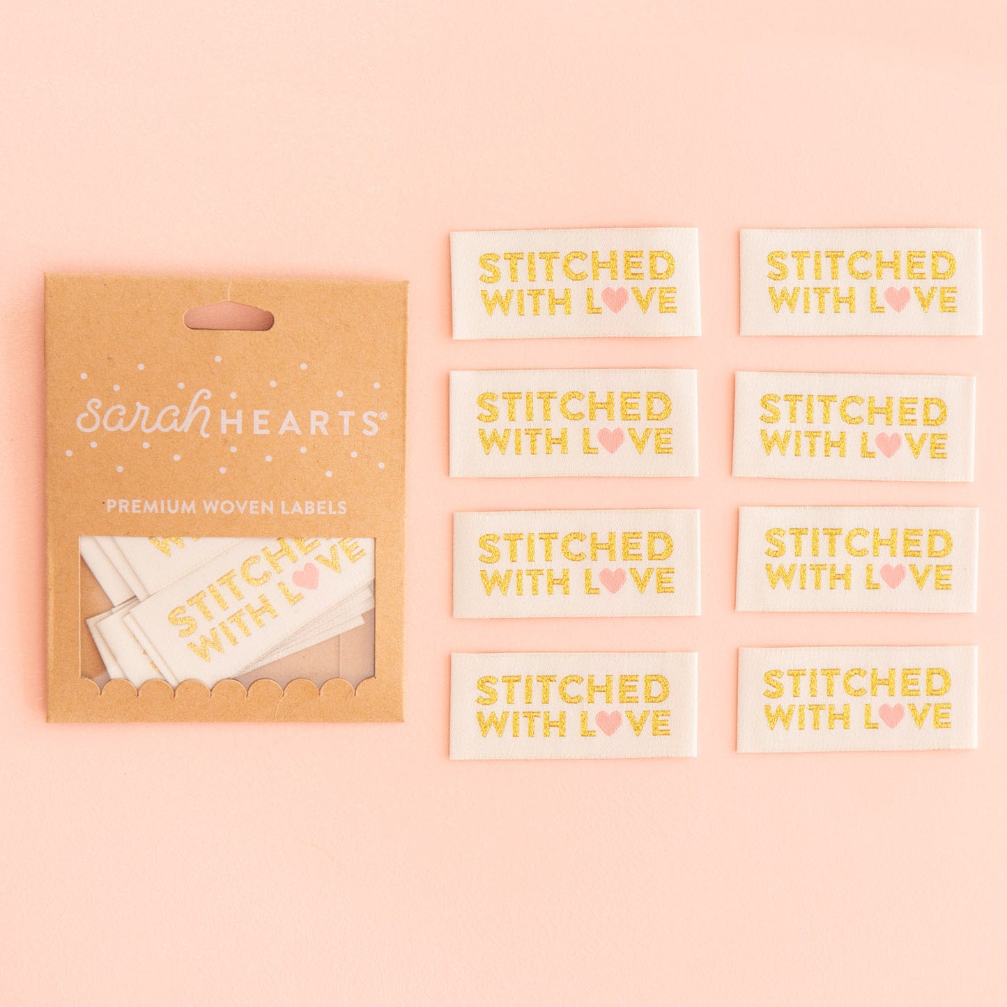 Stitched with Love Woven Labels