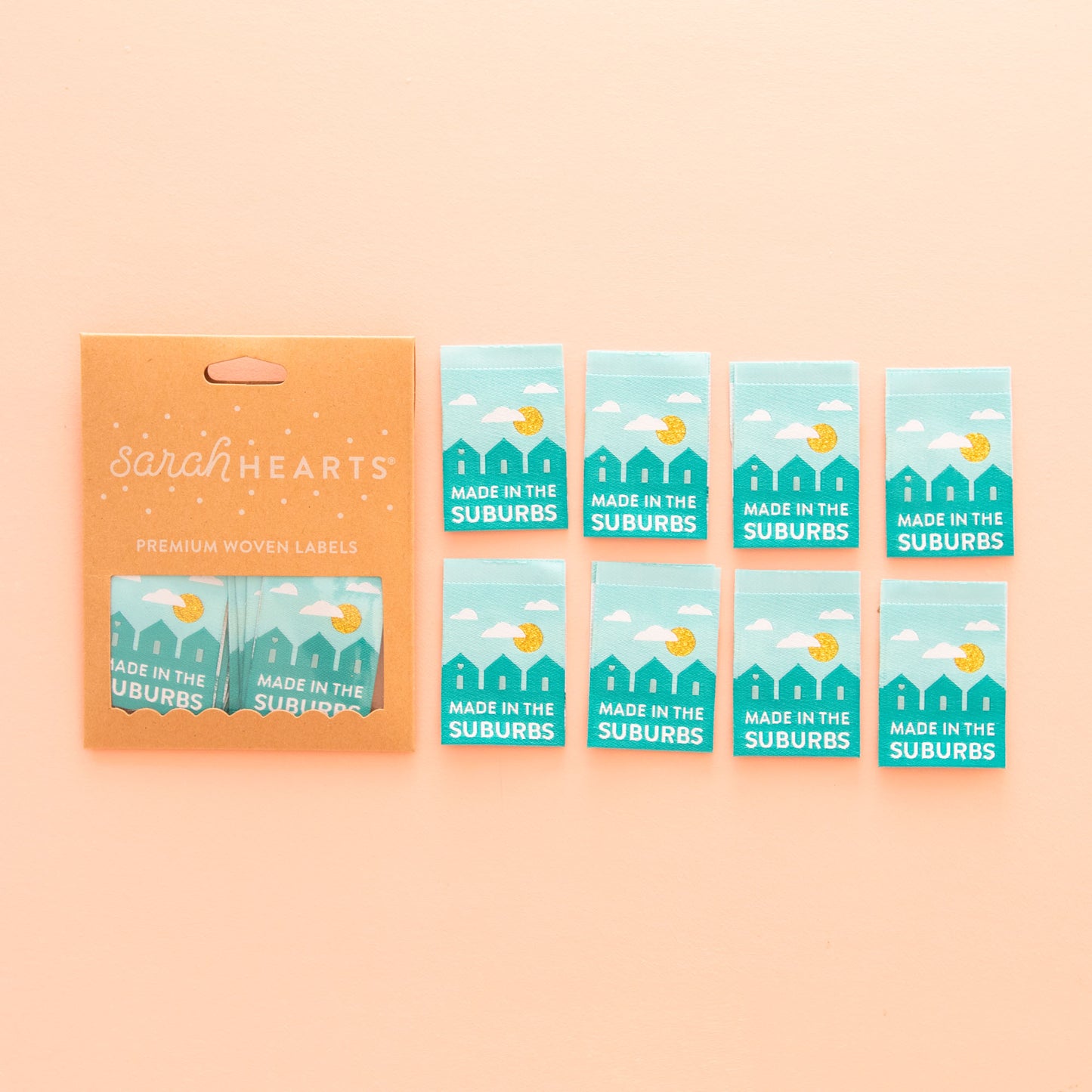 Made in the Suburbs Woven Labels