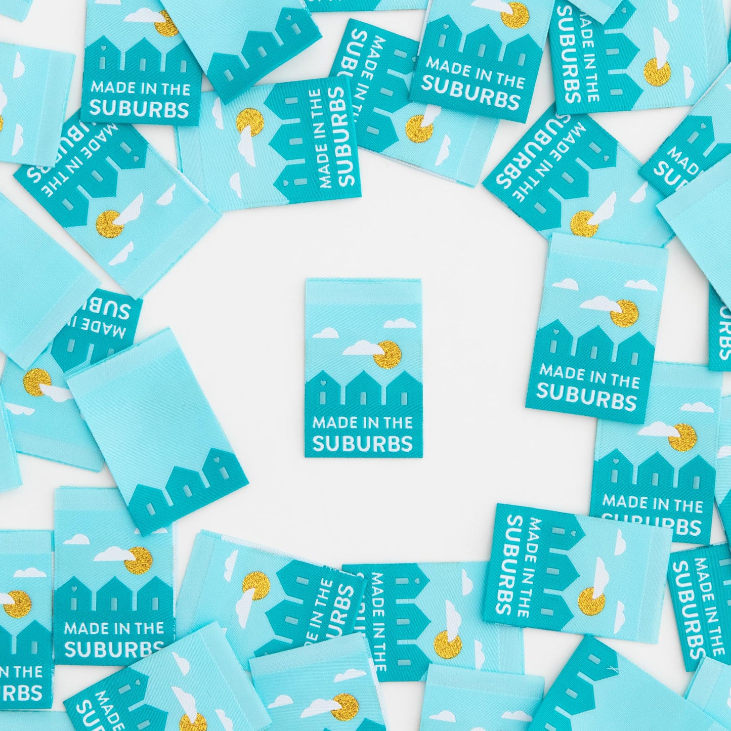 Made in the Suburbs Woven Labels