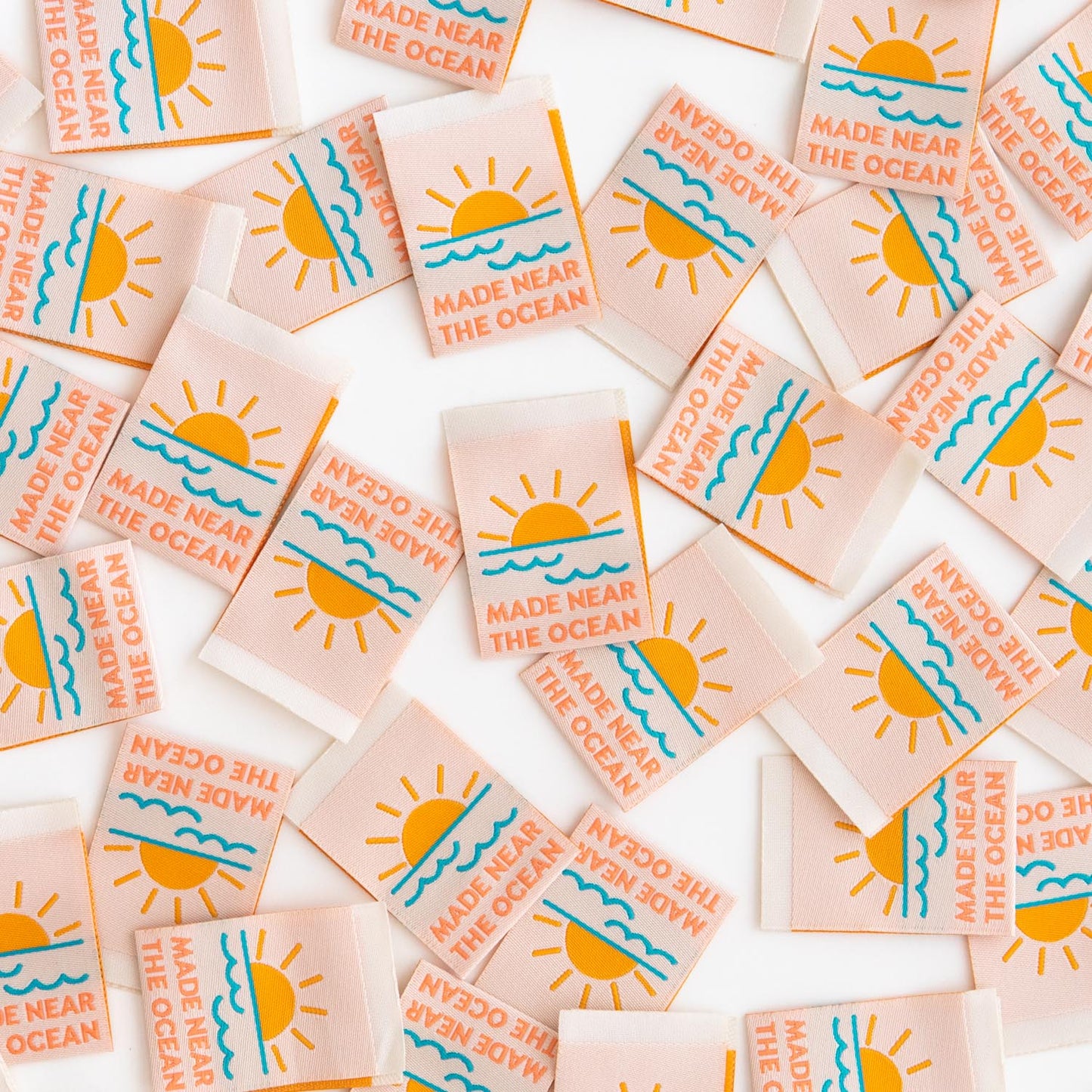 Made Near the Ocean Woven Labels