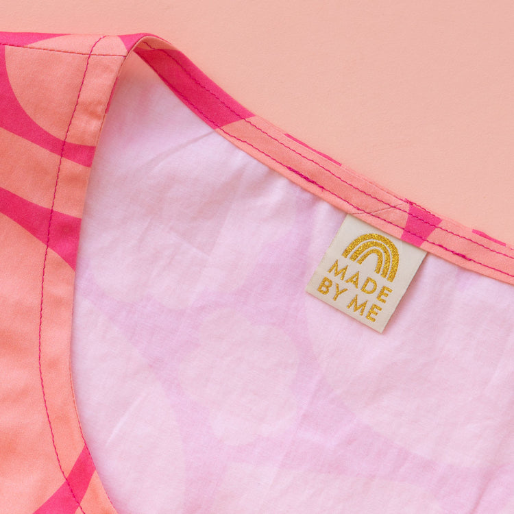 Made by Me Gold Woven Labels