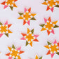 Sawtooth Star Iron-On Patch