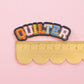 Quilter Iron-On Patch