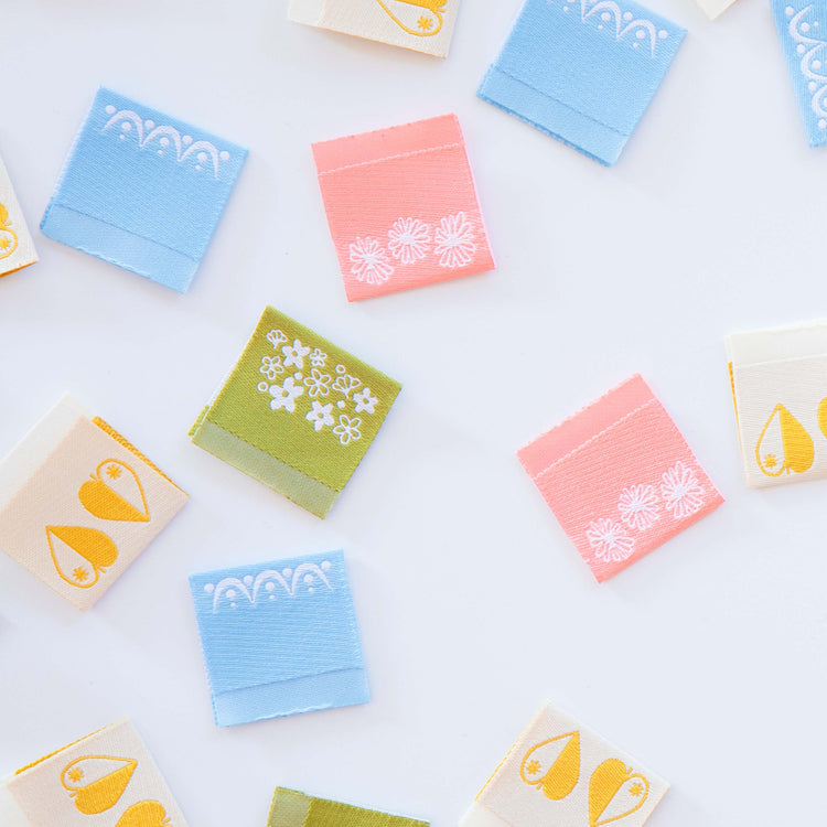 Pyrex-Inspired Multipack Woven Sewing Labels