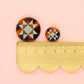 Quilt Star Large 1" Buttons