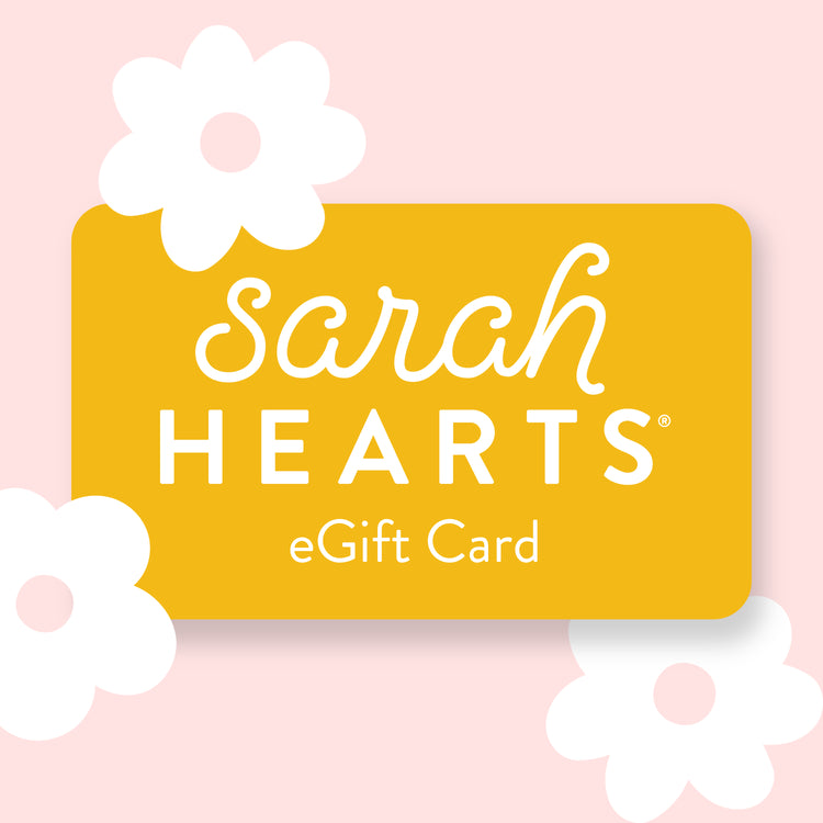 Sarah Hearts Gift Card