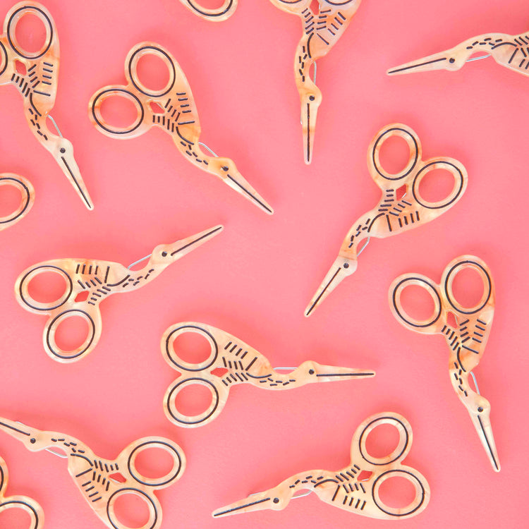 Stork Scissors Hair Clip