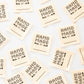 Crafty Handmade By: Organic Cotton Write In Labels