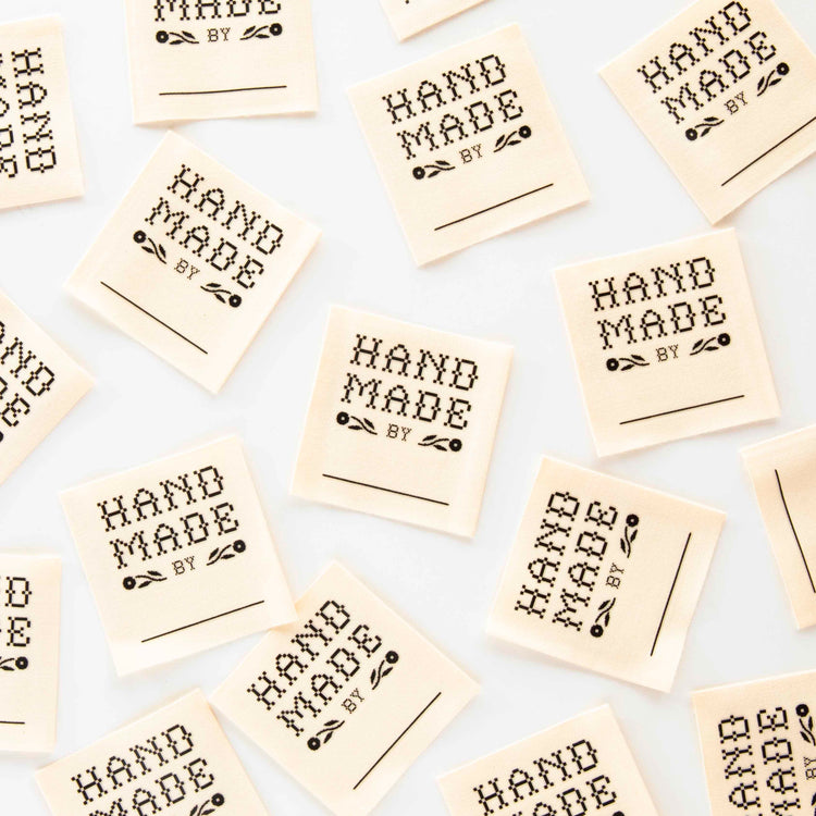 Crafty Handmade By: Organic Cotton Write In Labels
