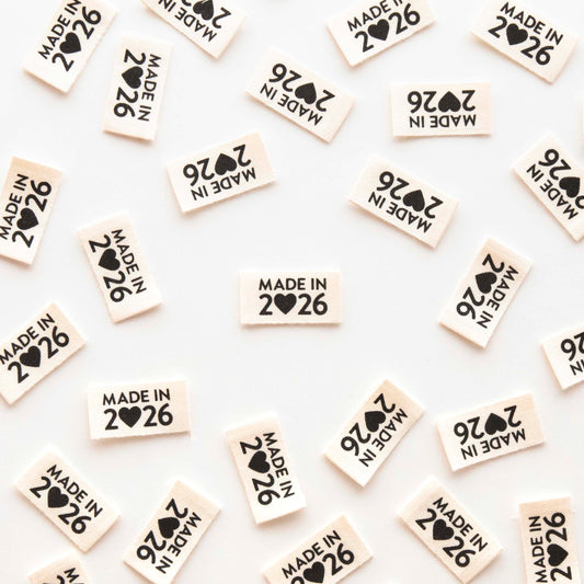Made in 2026 Organic Cotton Endfold Labels