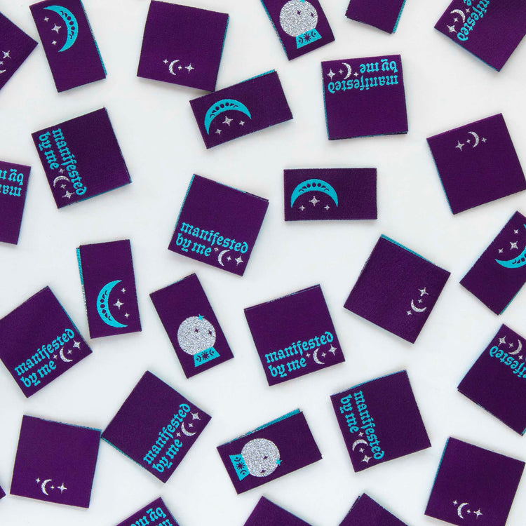 Manifested by Me Multipack Woven Labels