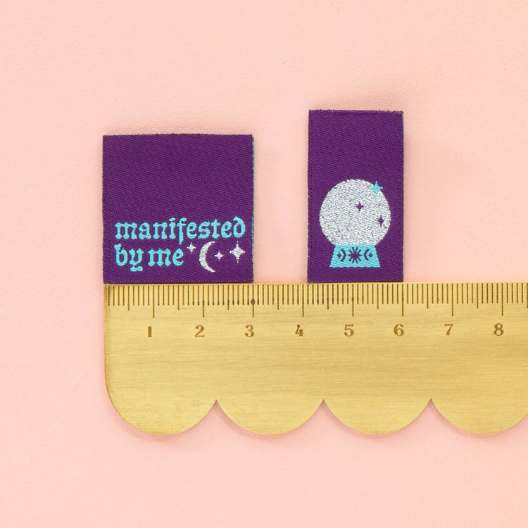 Manifested by Me Multipack Woven Labels