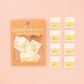 Woven Sew In Labels - Gold Made in 2027 - 8 pack
