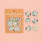 Large Confetti Quilt Star Buttons