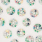 Large Confetti Quilt Star Buttons