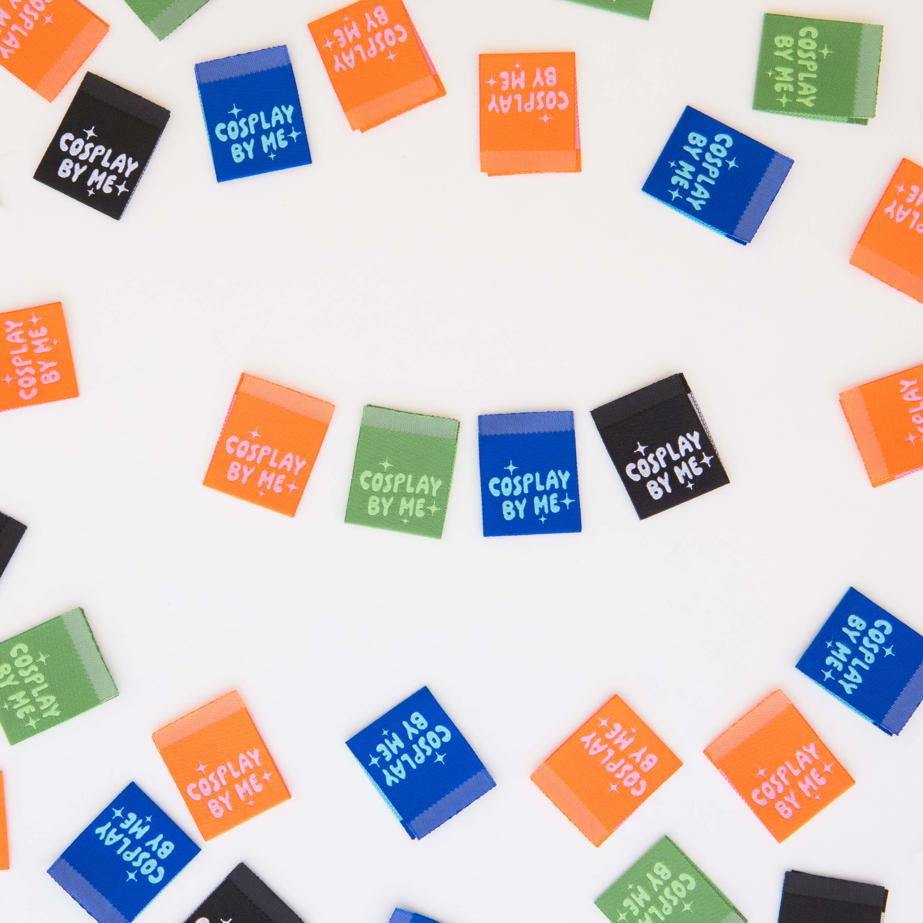 Cosplay Multipack Woven Labels – Sarah Hearts