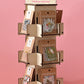 Table Top Rotating Label, Sticker, Patch Display Stand