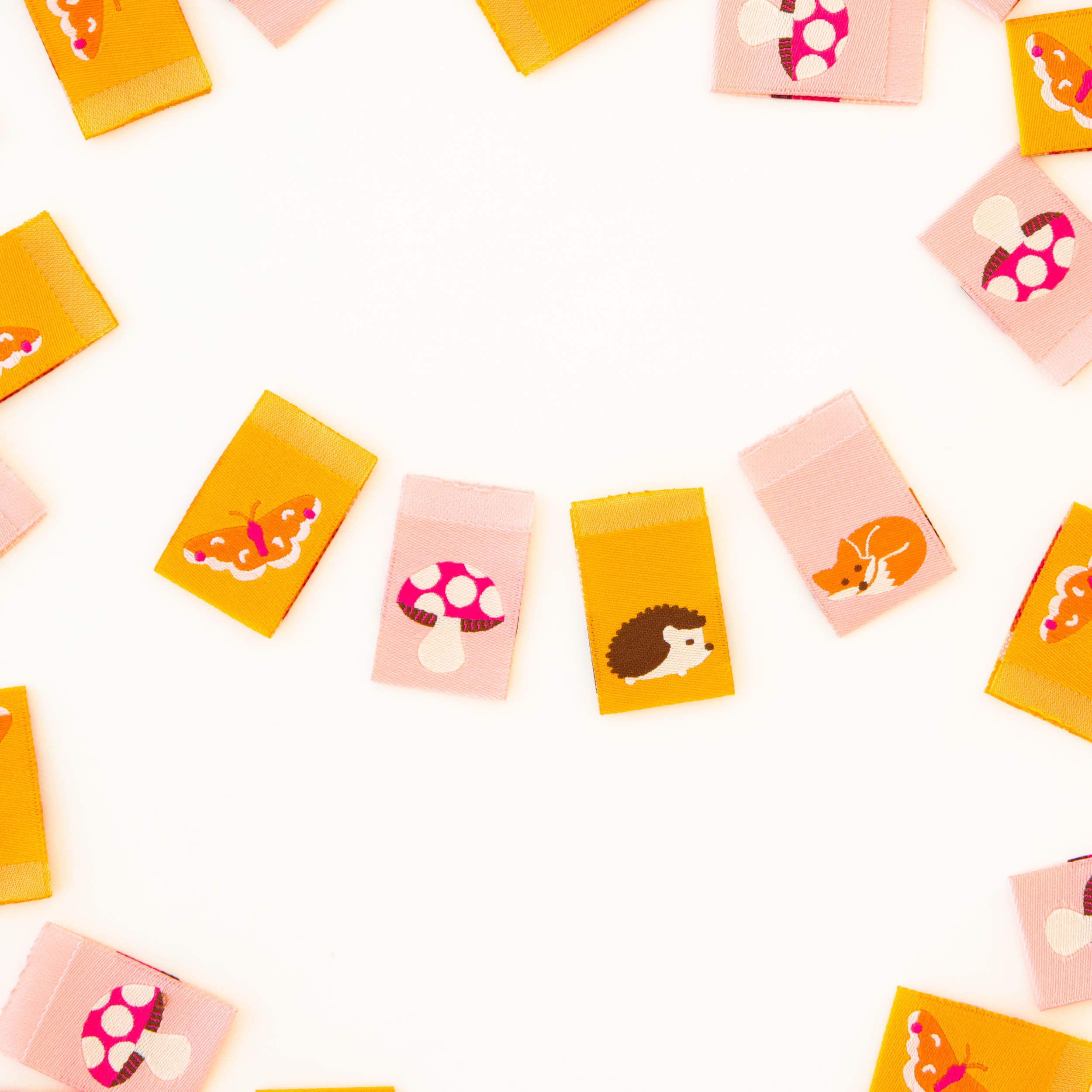 Forest Multipack Woven Labels – Sarah Hearts