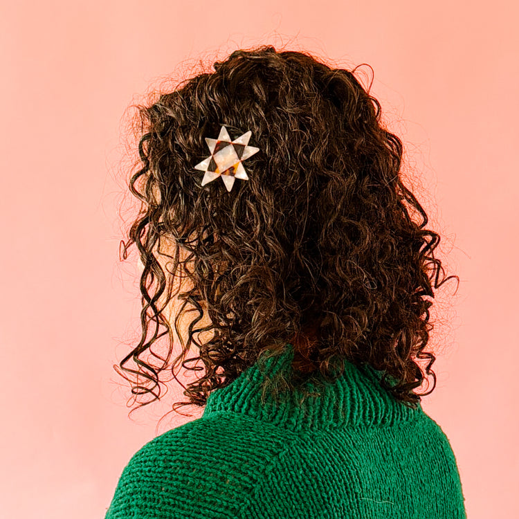 Sawtooth Star Hair Clip