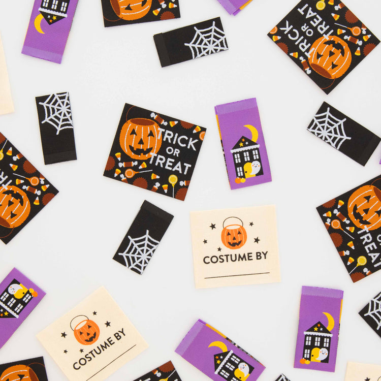 Halloween Multipack Woven Sewing Labels