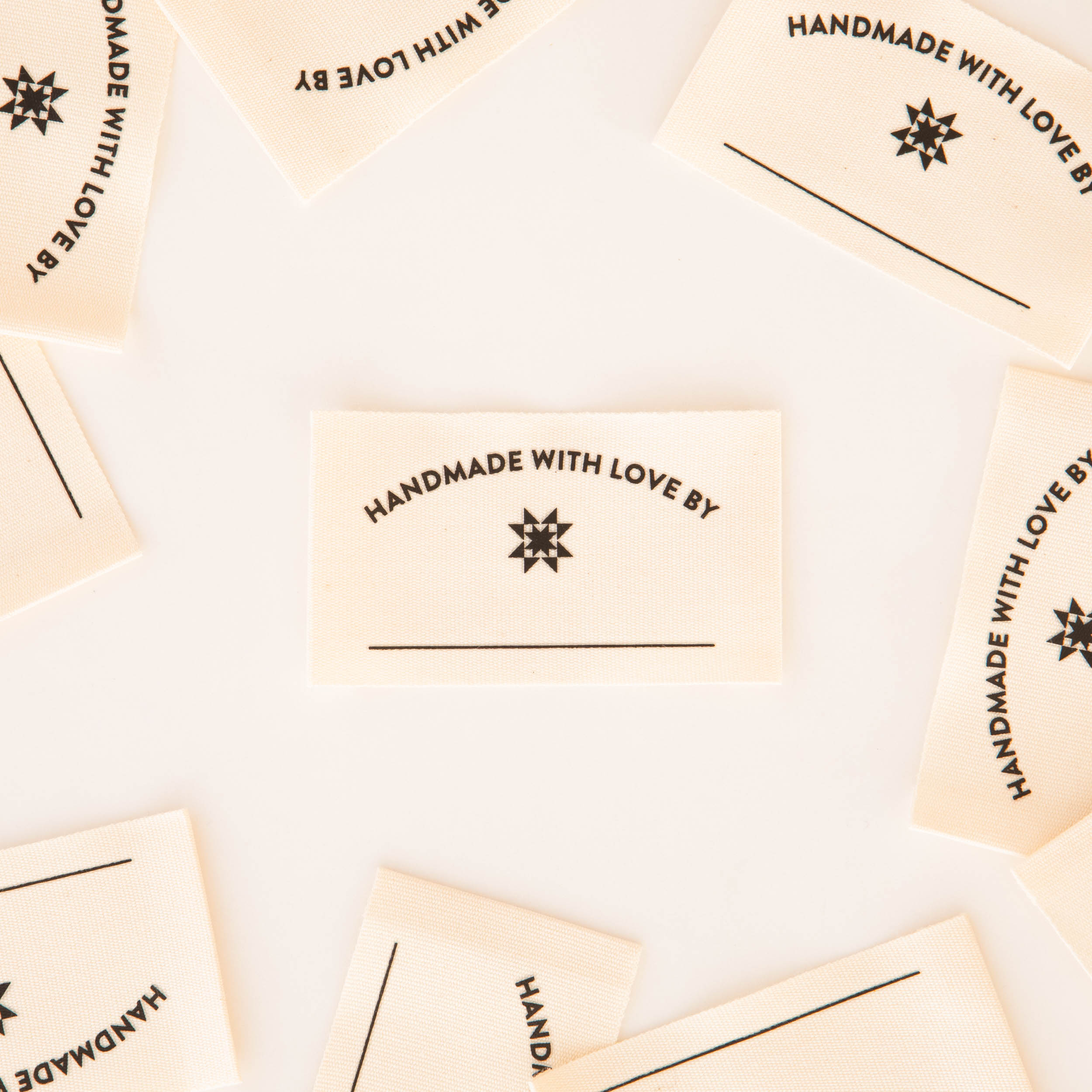 Handmade with Love Organic Cotton Write-In Sewing Labels – Sarah Hearts
