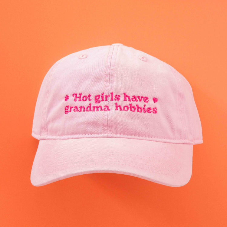 Hot Girls Have Grandma Hobbies Dad Hat