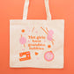 Hot Girls Have Grandma Hobbies Tote Bag