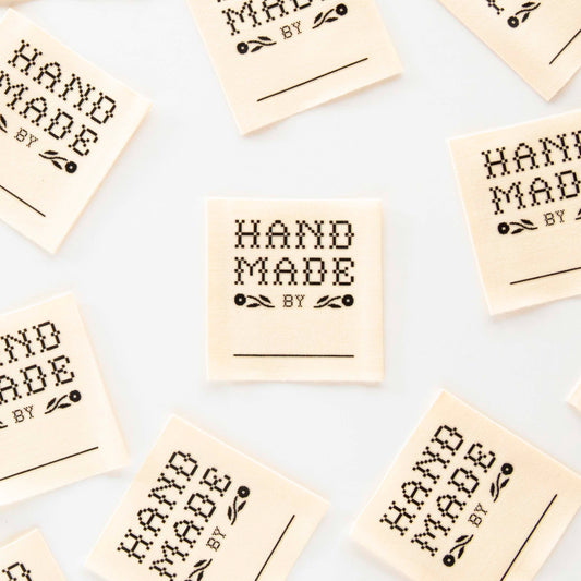 Crafty Handmade By: Organic Cotton Write In Labels