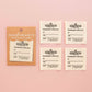 Vintage Handmade with Love Organic Cotton Write-In Labels