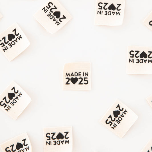 Made in 2025 Organic Cotton Labels