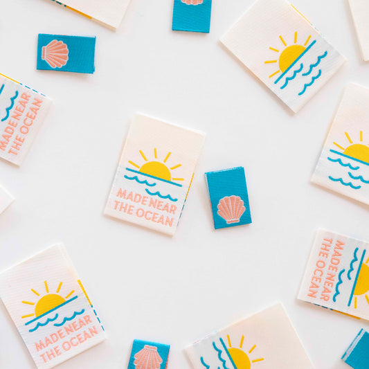 Made Near the Ocean Woven Labels