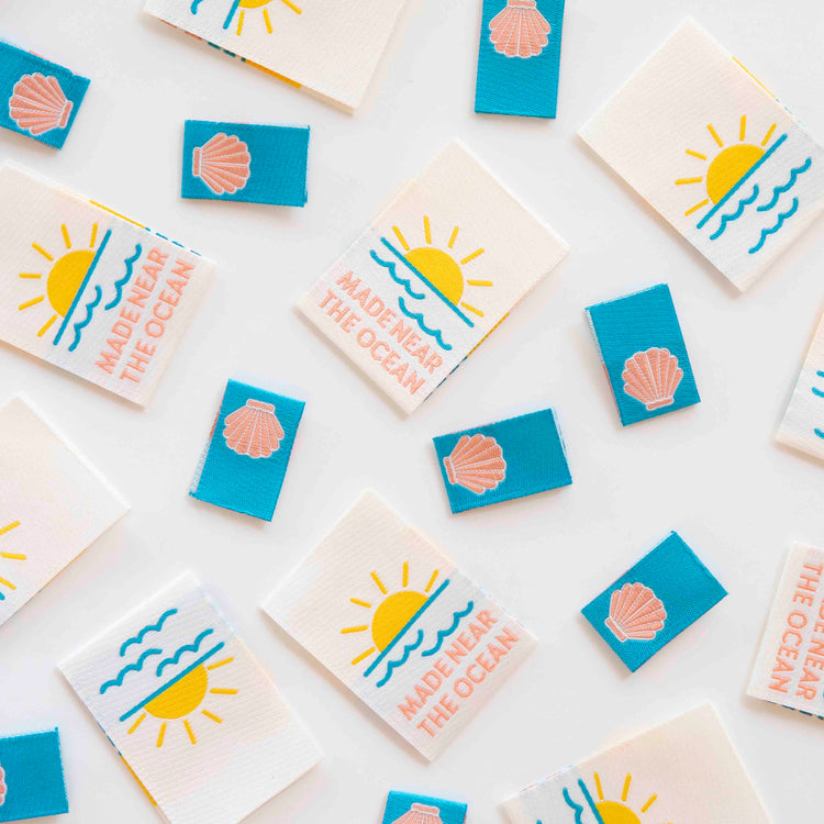 Made Near the Ocean Woven Labels