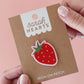 Strawberry Iron-On Patch