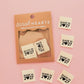 Sew In Labels - Screen Printed Organic Cotton - Made in 2027 - 8 pack