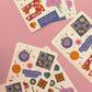 Grandma Hobbies Sticker Sheet