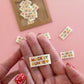 Made by Auntie Woven Sewing Labels Earth Tones